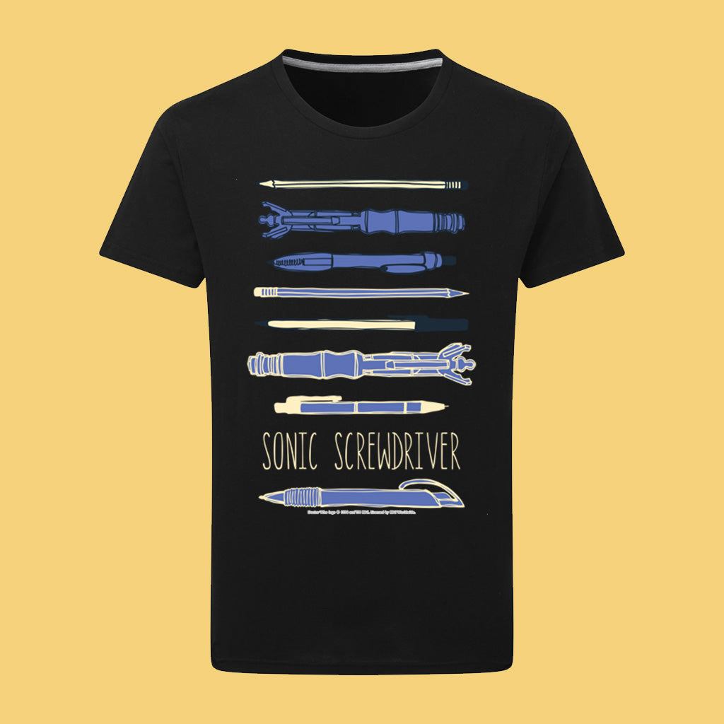 Who Home Handmade Sonic Screwdriver T-Shirt