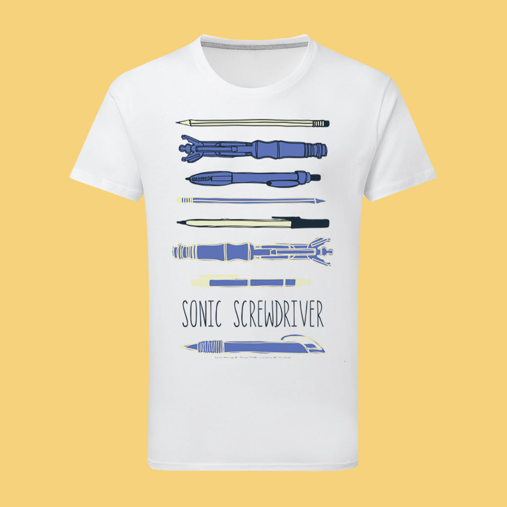 Who Home Handmade Sonic Screwdriver T-Shirt