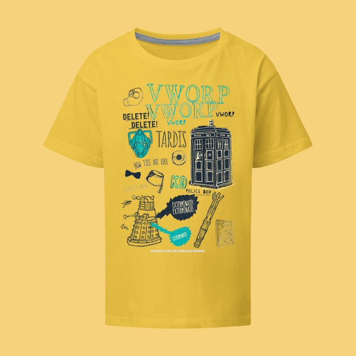 Doctor Who Handmade Elements T-Shirt