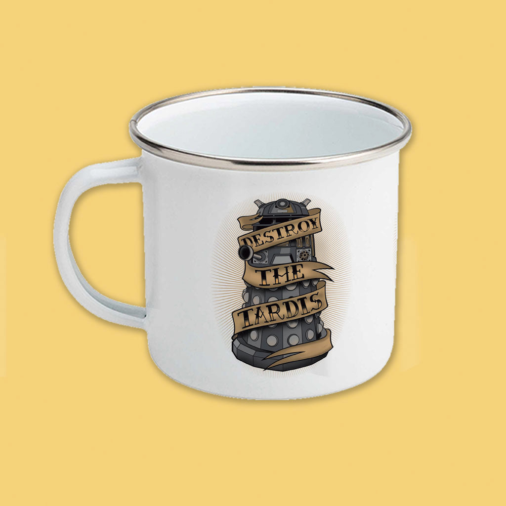 Pinup Dalek Enamel Mug