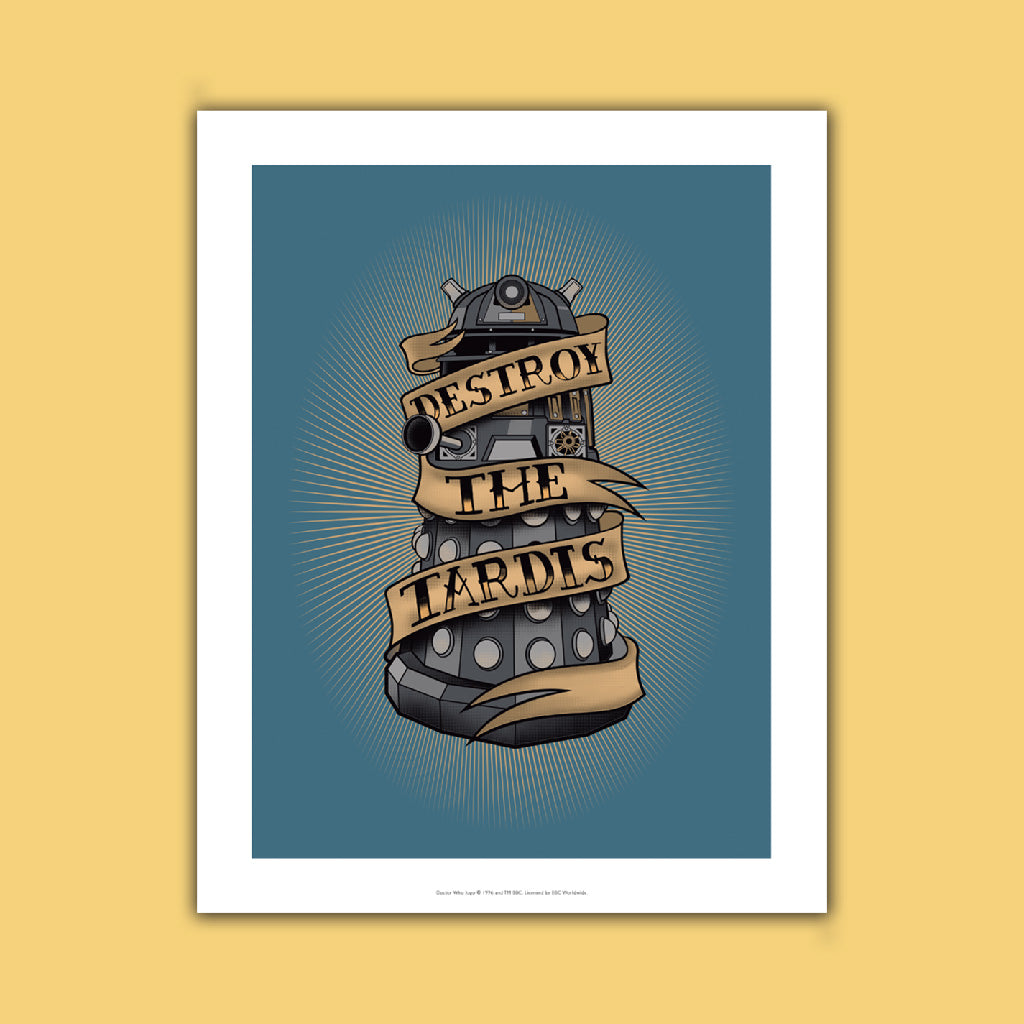 Pinup Dalek Art Print