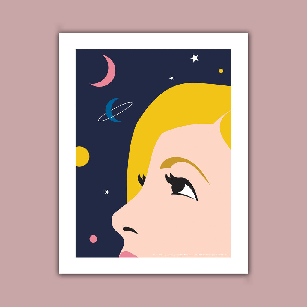 Thirteenth Doctor Space Art Print