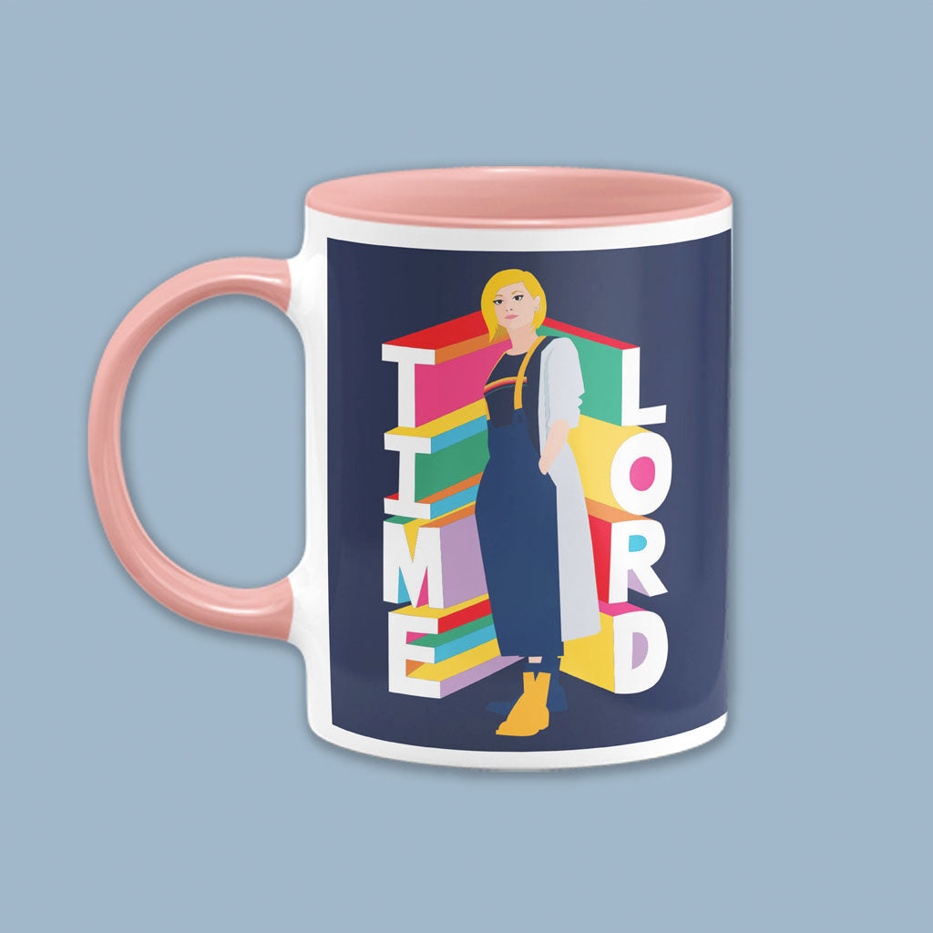 Thirteenth Doctor Time Lord Coloured Insert Mug