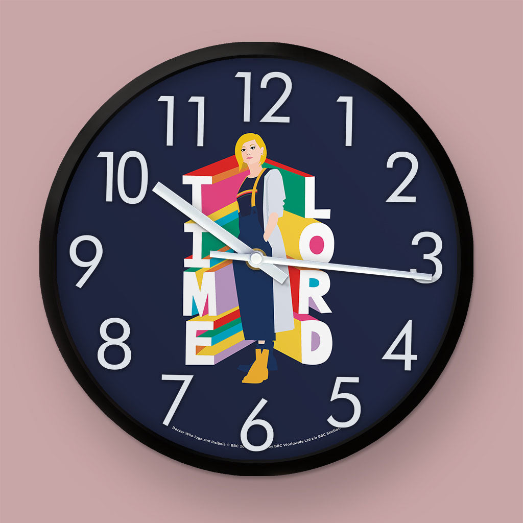 Thirteenth Doctor Time Lord Clock