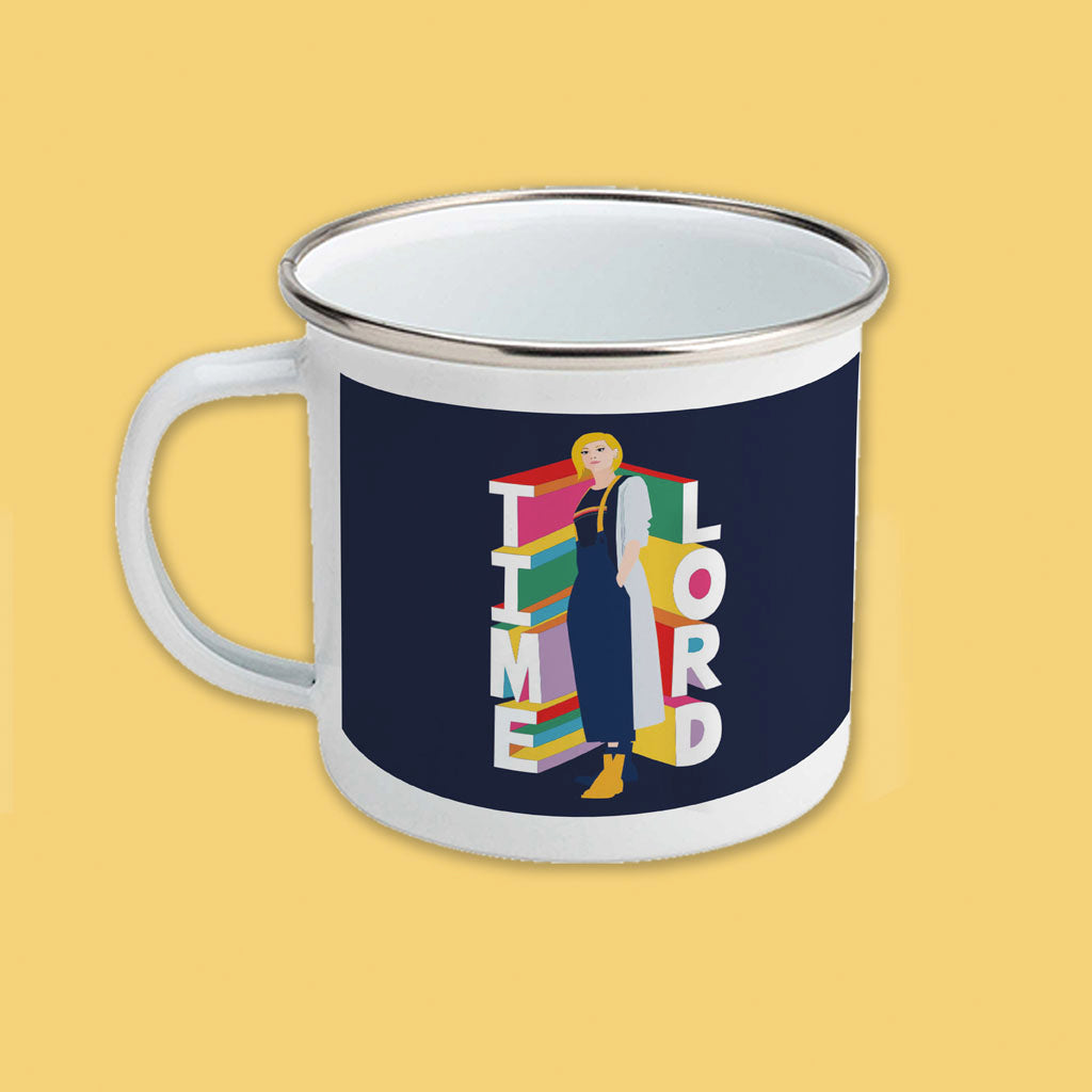 Thirteenth Doctor Time Lord Enamel Mug