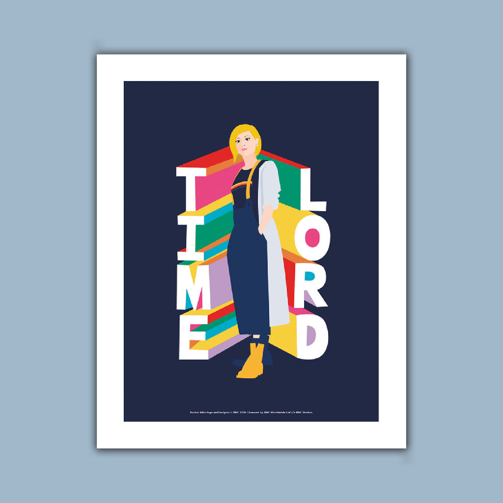 Thirteenth Doctor Time Lord Art Print