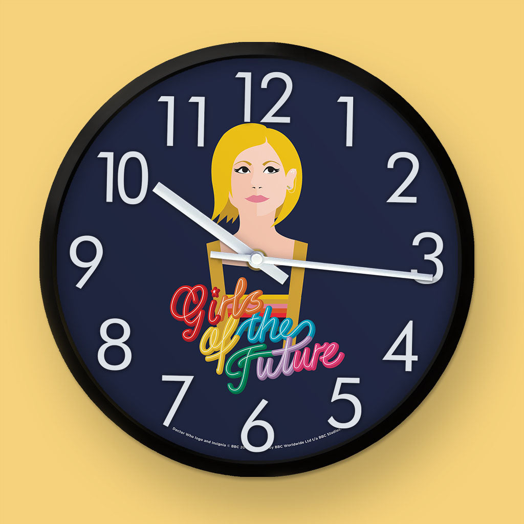 Thirteenth Doctor Girls Clock