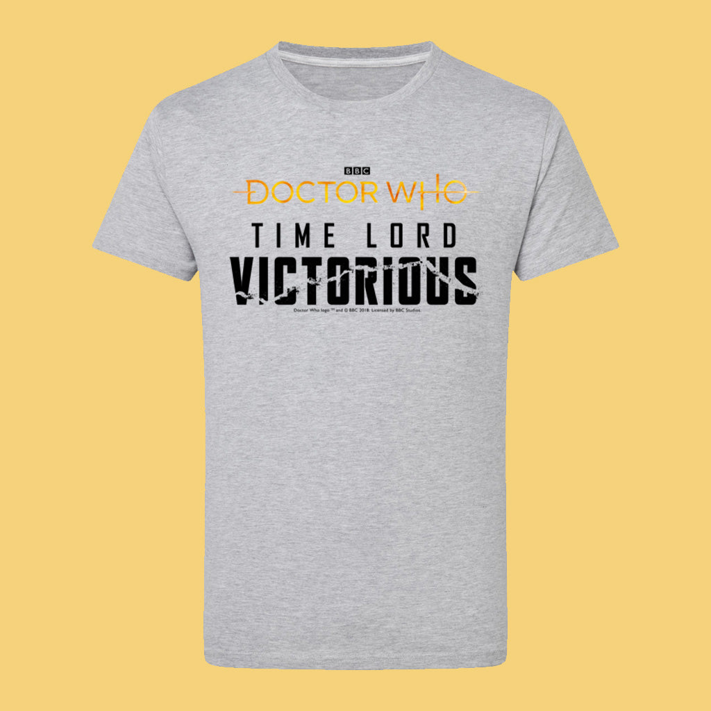 Time Lord Victorious Black and Gold T-Shirt