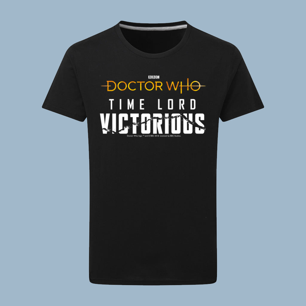 Time Lord Victorious White and Gold T-Shirt