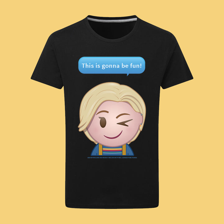 Thirteenth Doctor Emoji T-Shirt