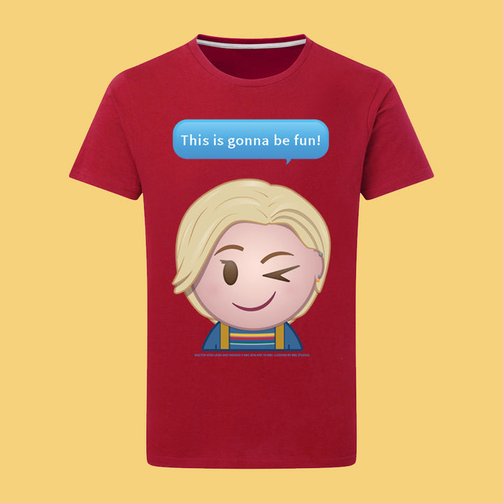 Thirteenth Doctor Emoji T-Shirt