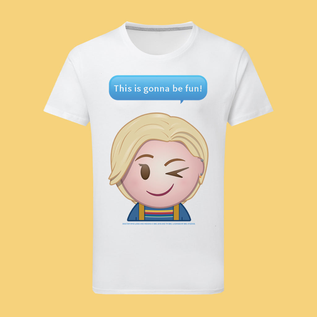 Thirteenth Doctor Emoji T-Shirt