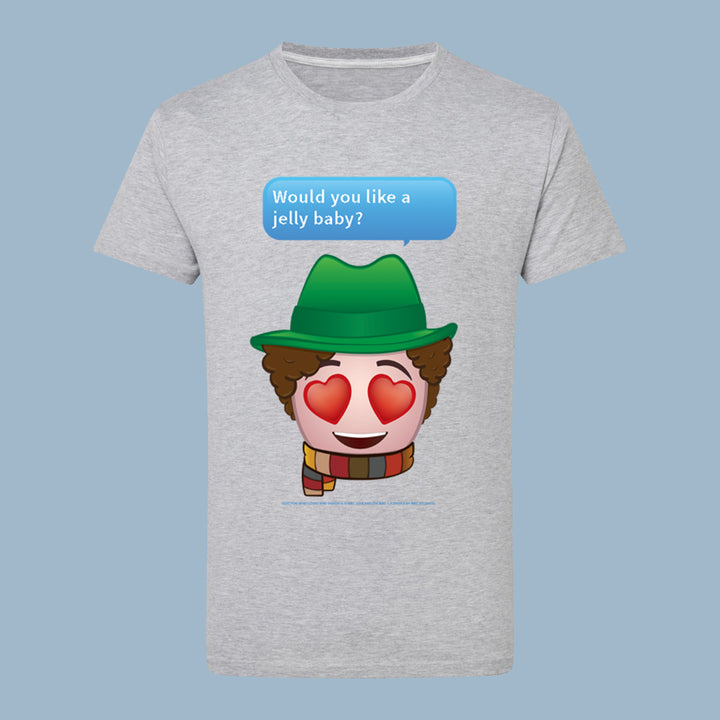 Fourth Doctor Emoji T-Shirt