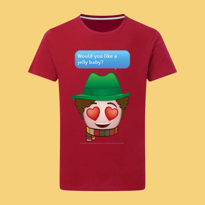 Fourth Doctor Emoji T-Shirt