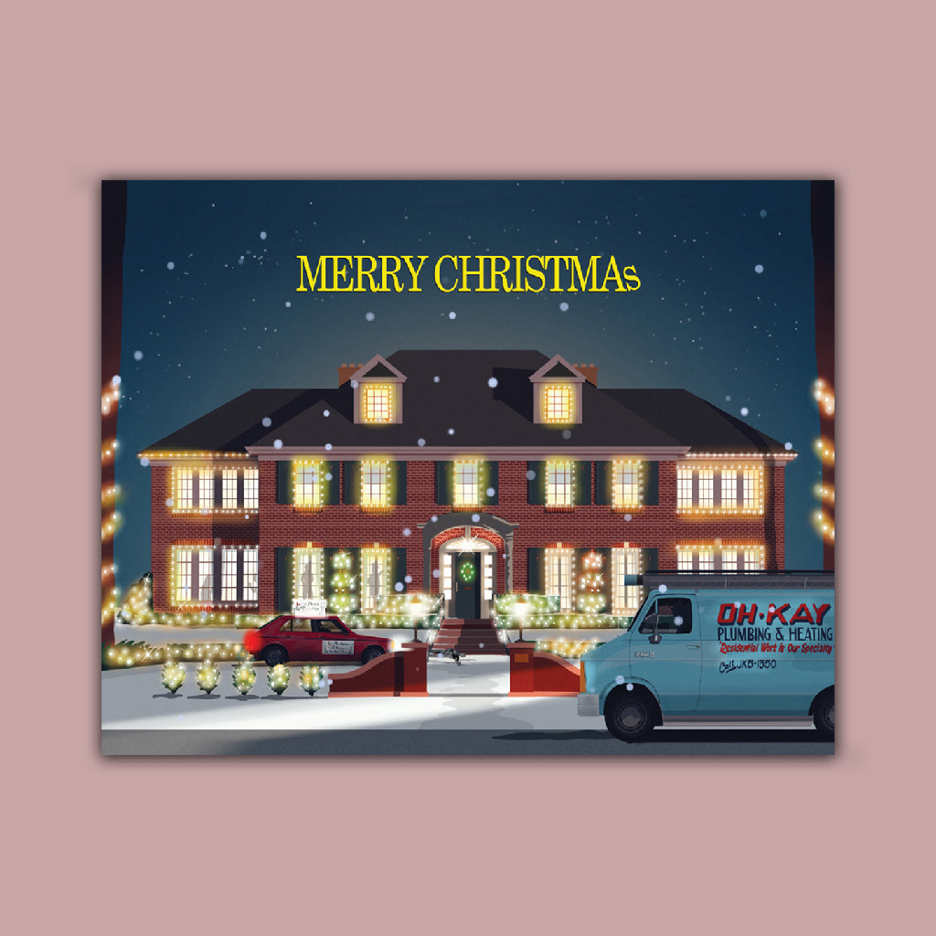 Film Poster - Lonely christmas  Art Print