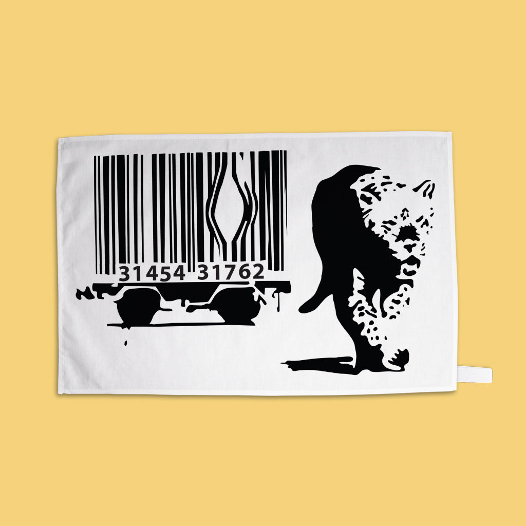 Graffiti art - Escape  Tea Towel