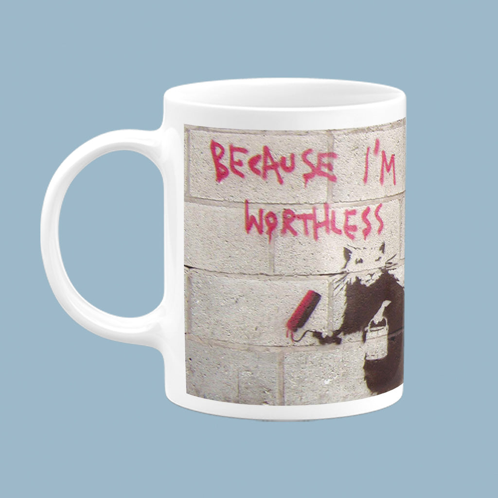 Graffiti art - Worthless  Mug