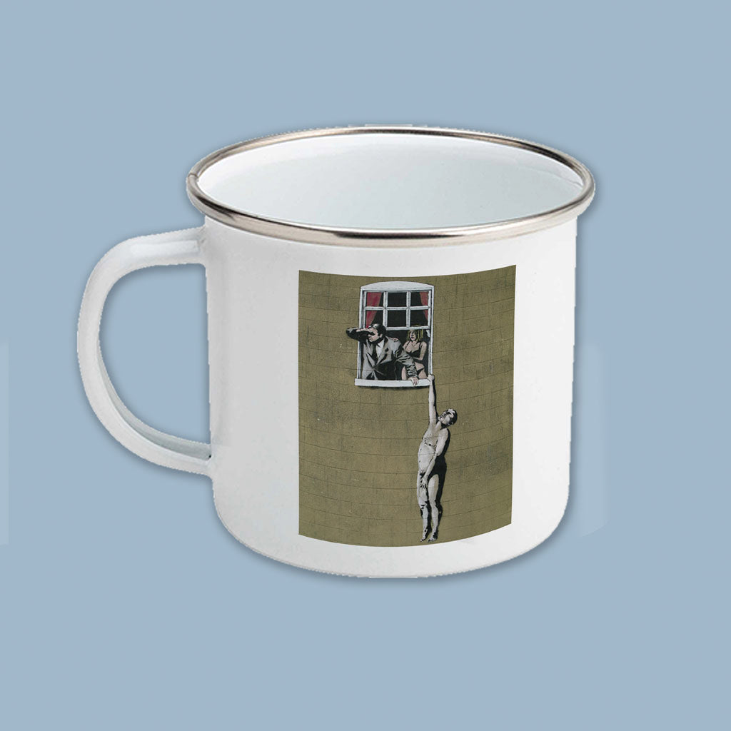 Graffiti art - Cheater Enamel Mug