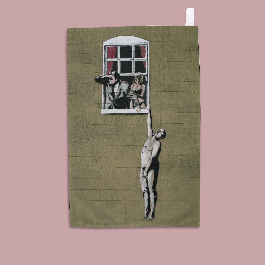 Graffiti art - Cheater  Tea Towel