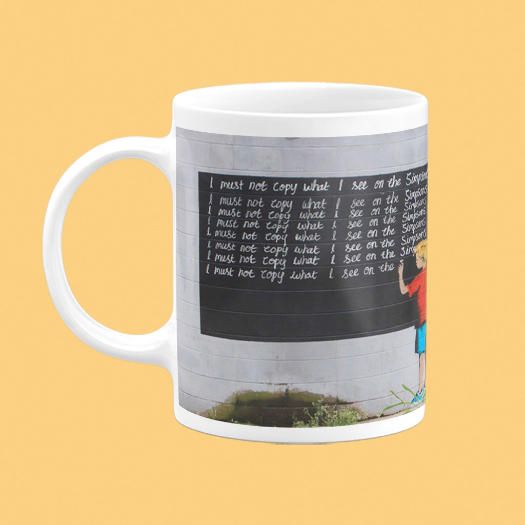 Graffiti art - Writing lines Mug