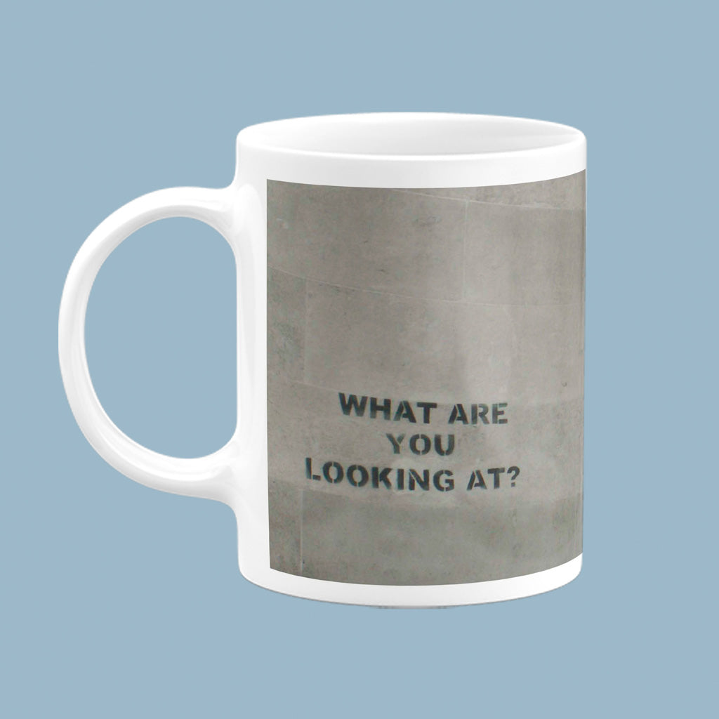 Graffiti art - What are you looking at? Mug