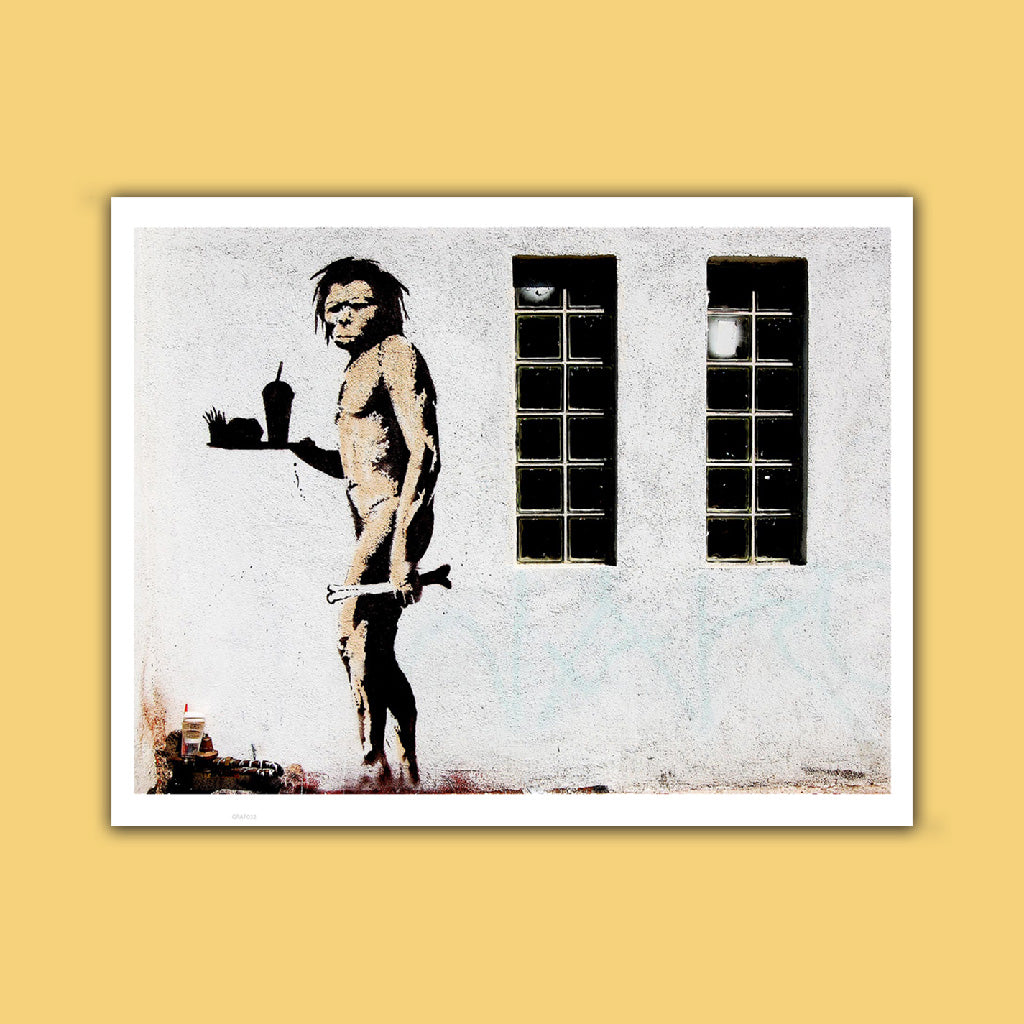 Graffiti art - Past food Art Print