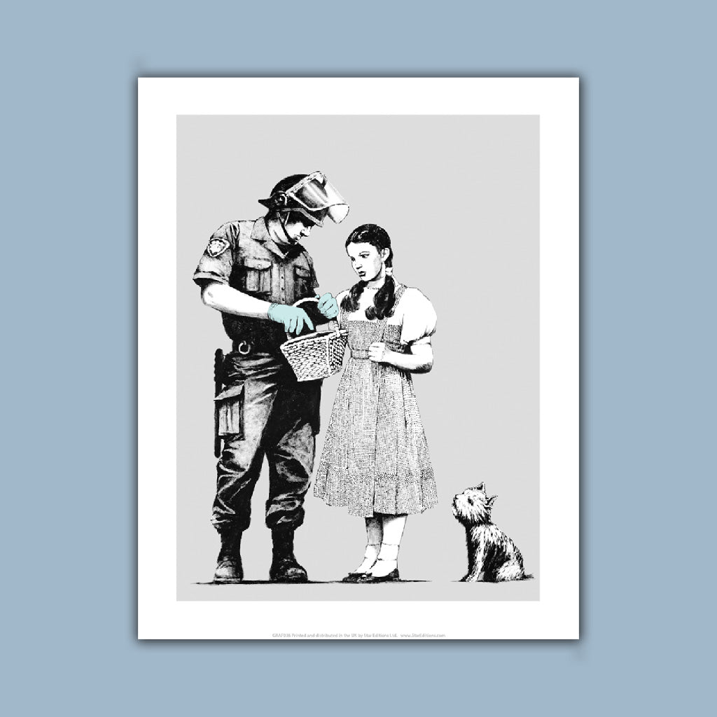 Graffiti art - Land of Oz search Art Print
