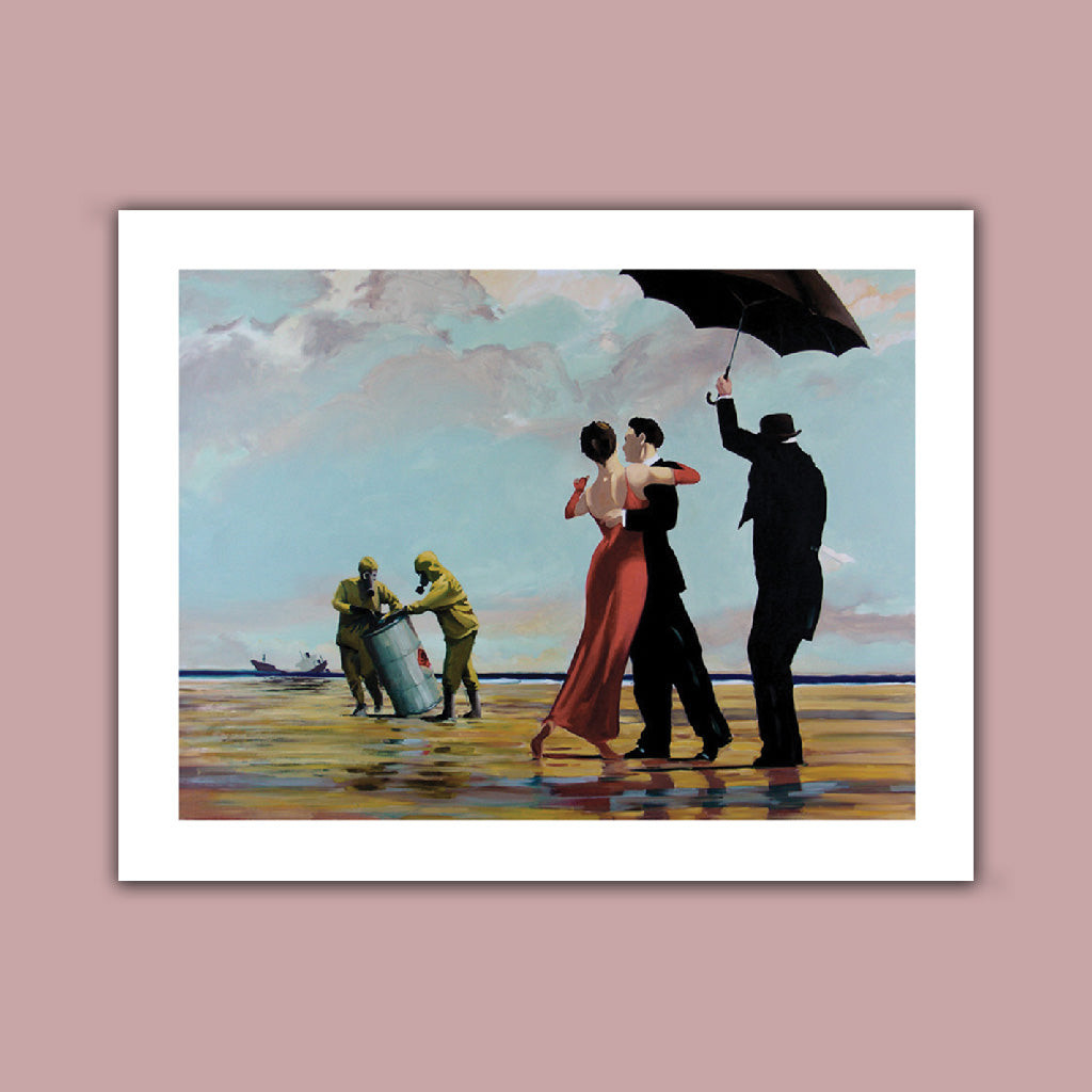 Graffiti art - Toxic dance Art Print