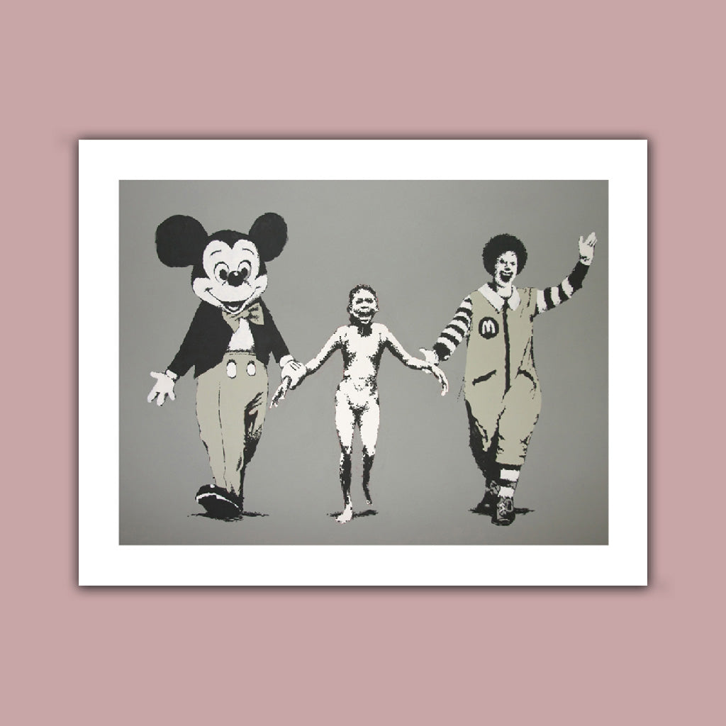 Graffiti art - Iconic images Art Print