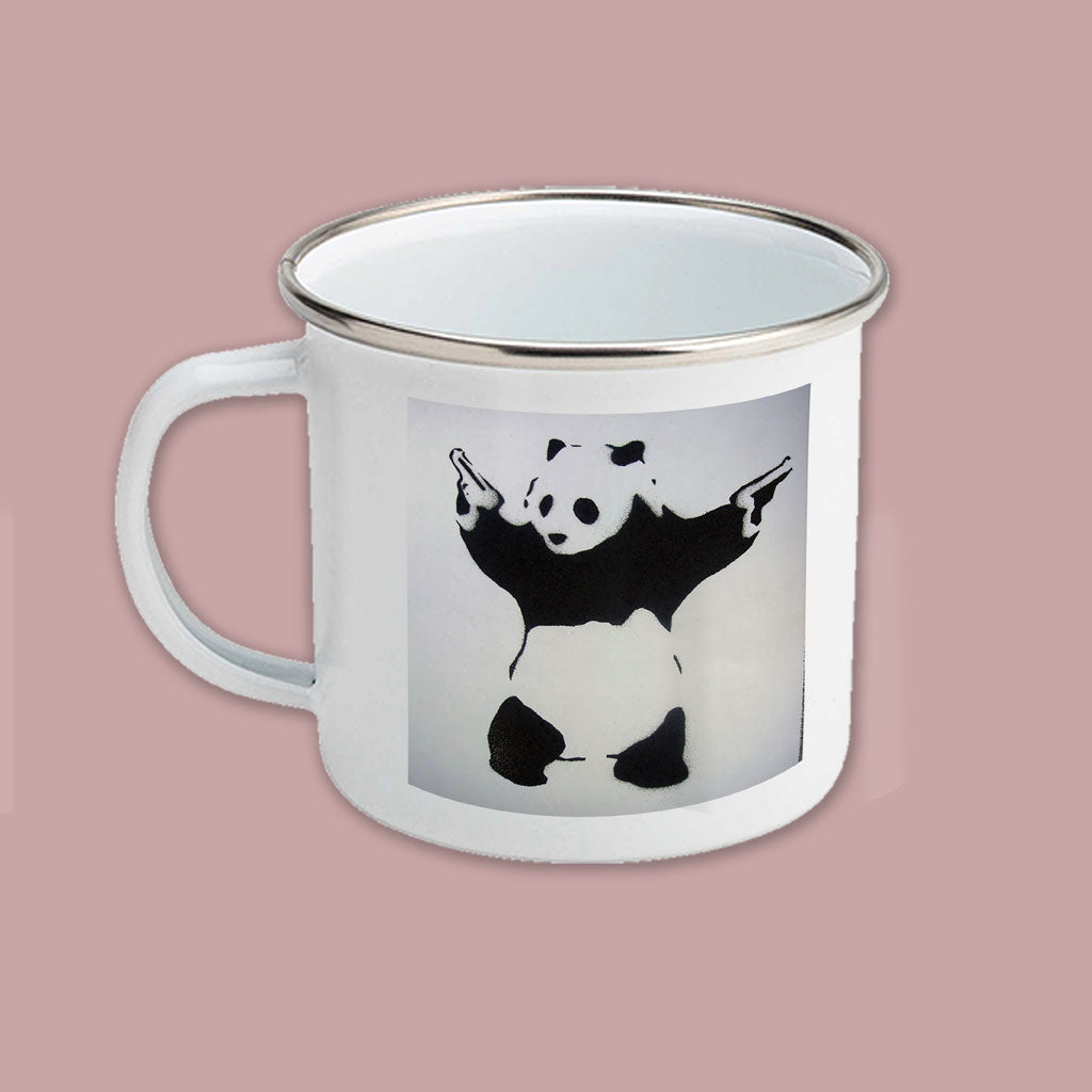 Graffiti art - Bamboo shoots Enamel Mug