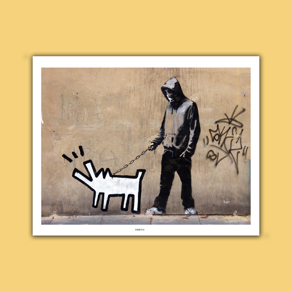 Graffiti Art - Dog Art Print