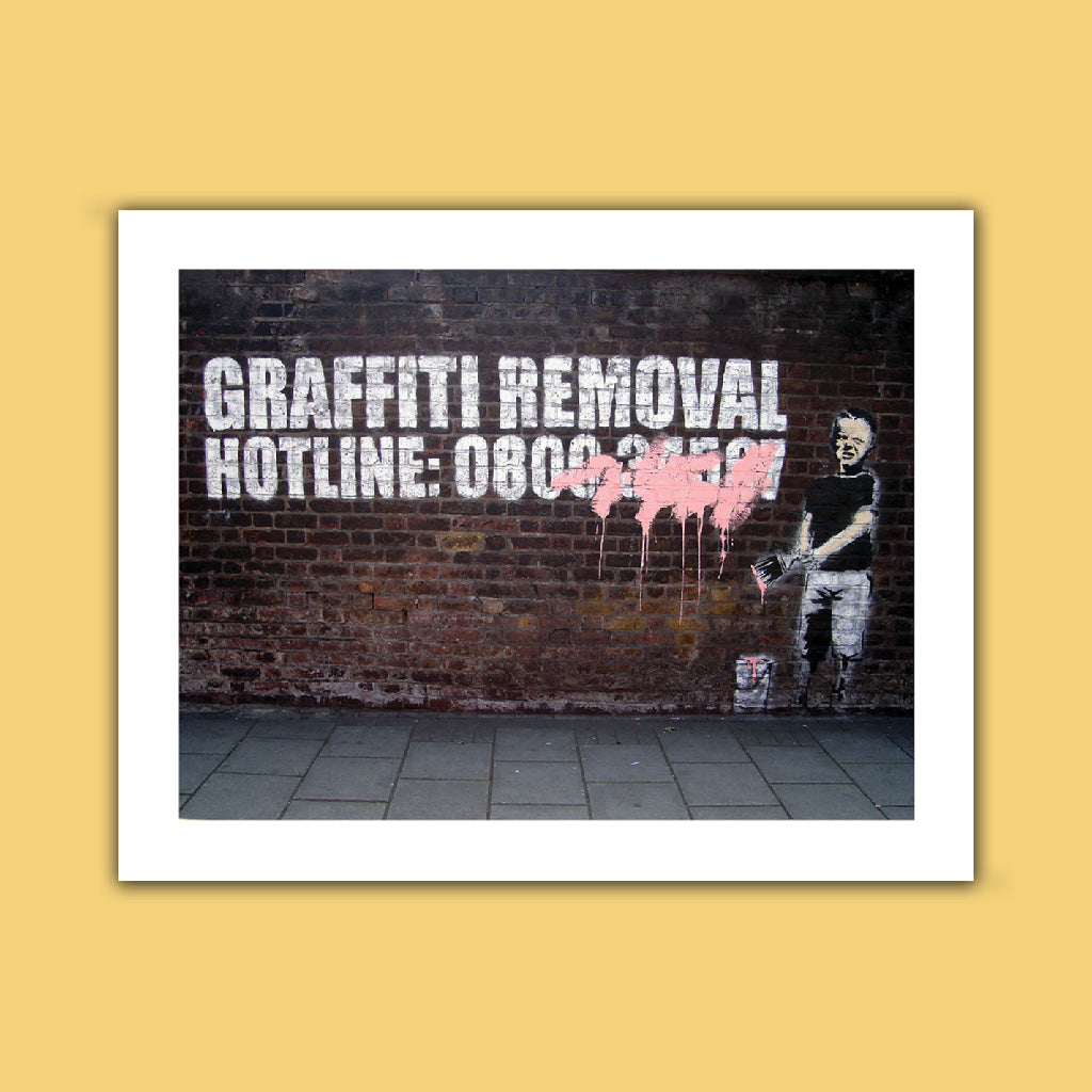 Graffiti art - Removal Art Print