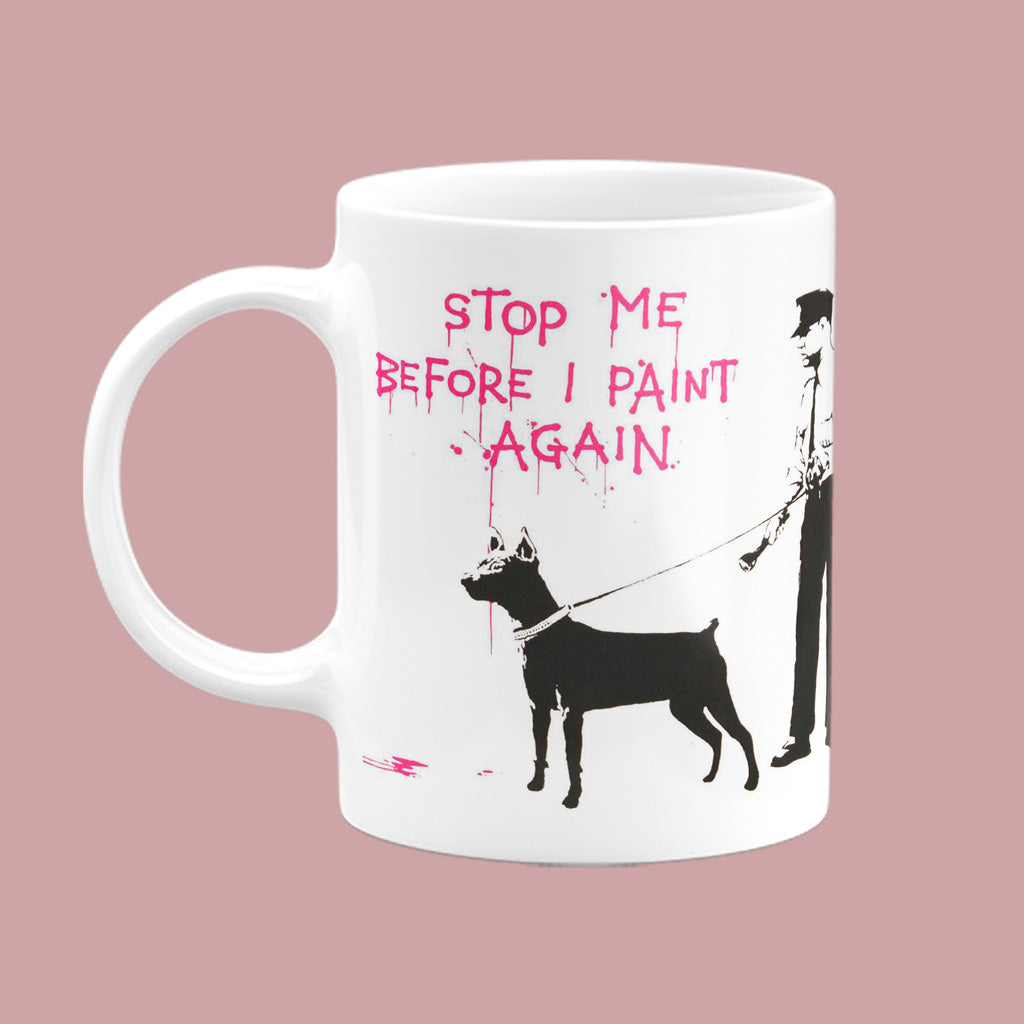 Graffiti art - Stop me  Mug