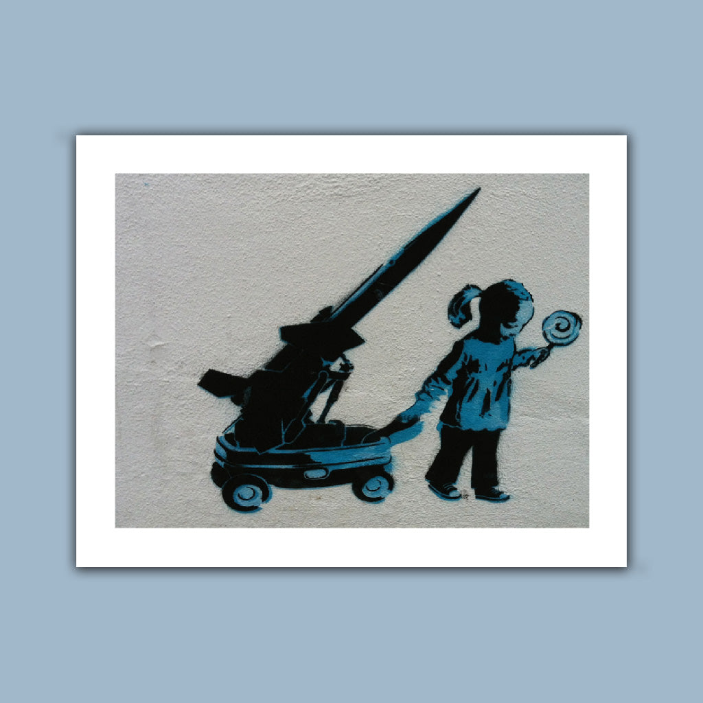 Toy Missile  Art Print