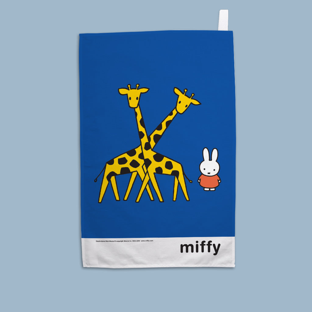 Miffy - Giraffe's  Tea Towel