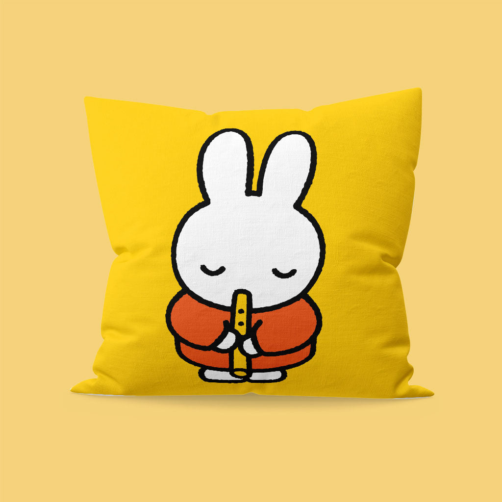 Miffy - Playing Flute  Cushion