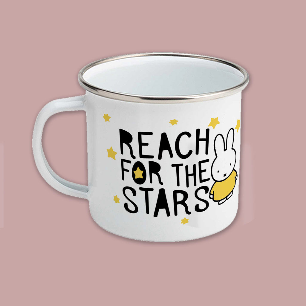 Miffy - Reach for the stars Enamel Mug