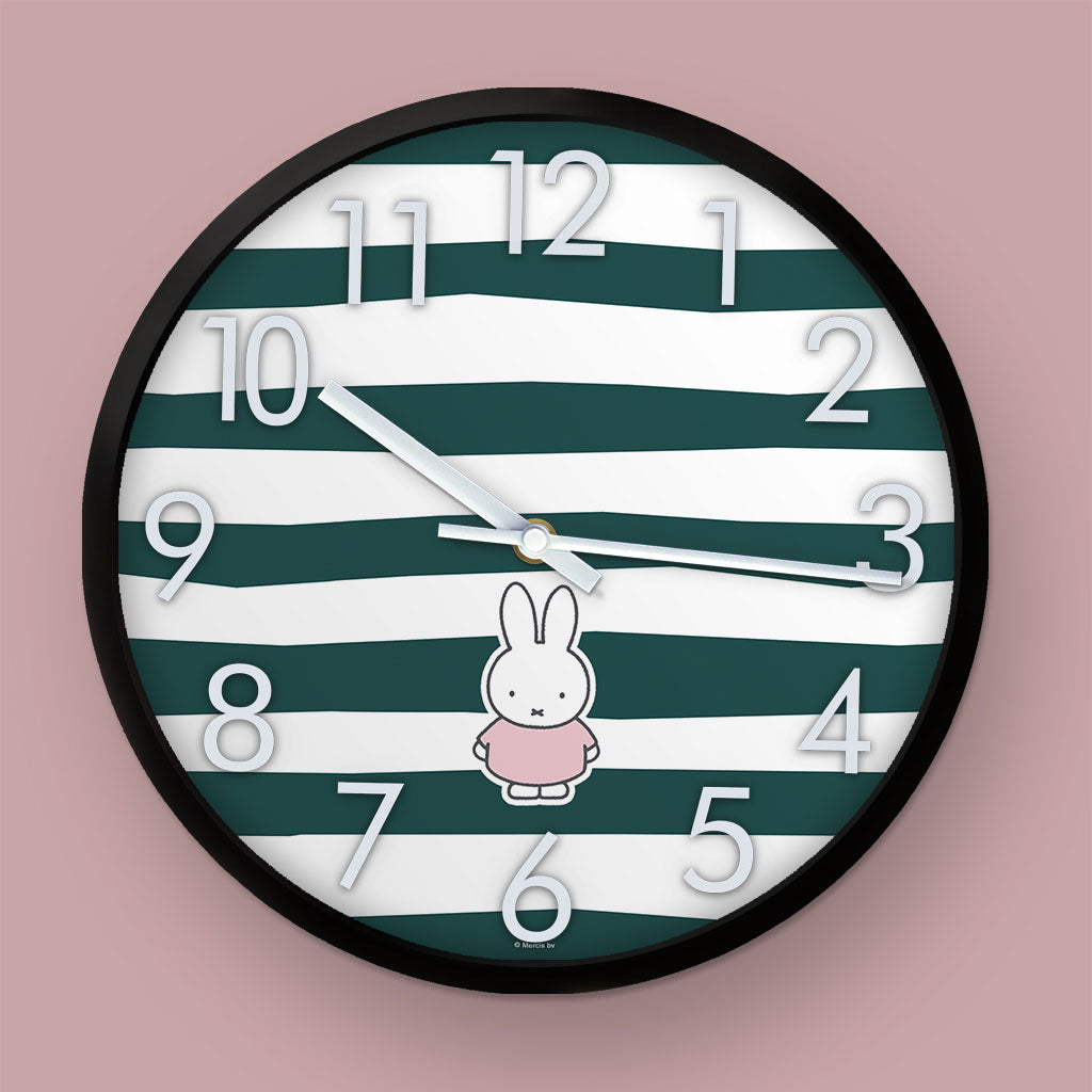 Miffy - in pink dress Clock