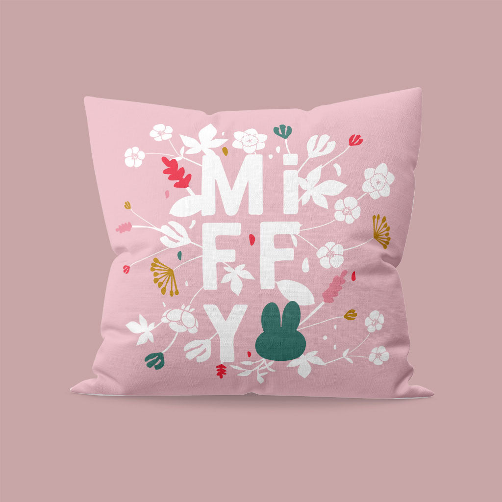 Miffy Loves Flowers Cushion