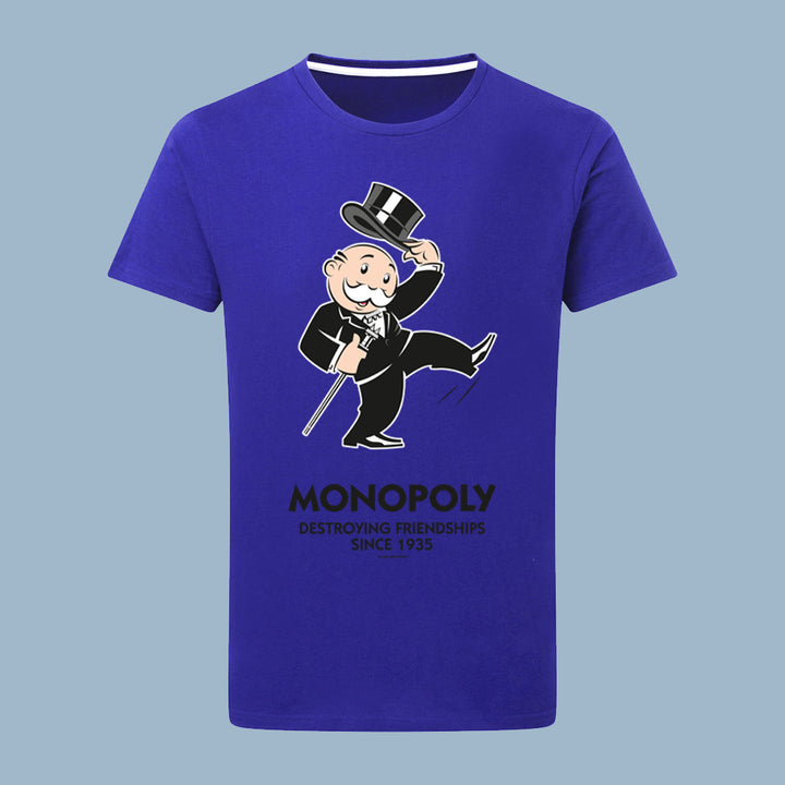 Monopoly Destroying Friendships Hat Kick T-Shirt