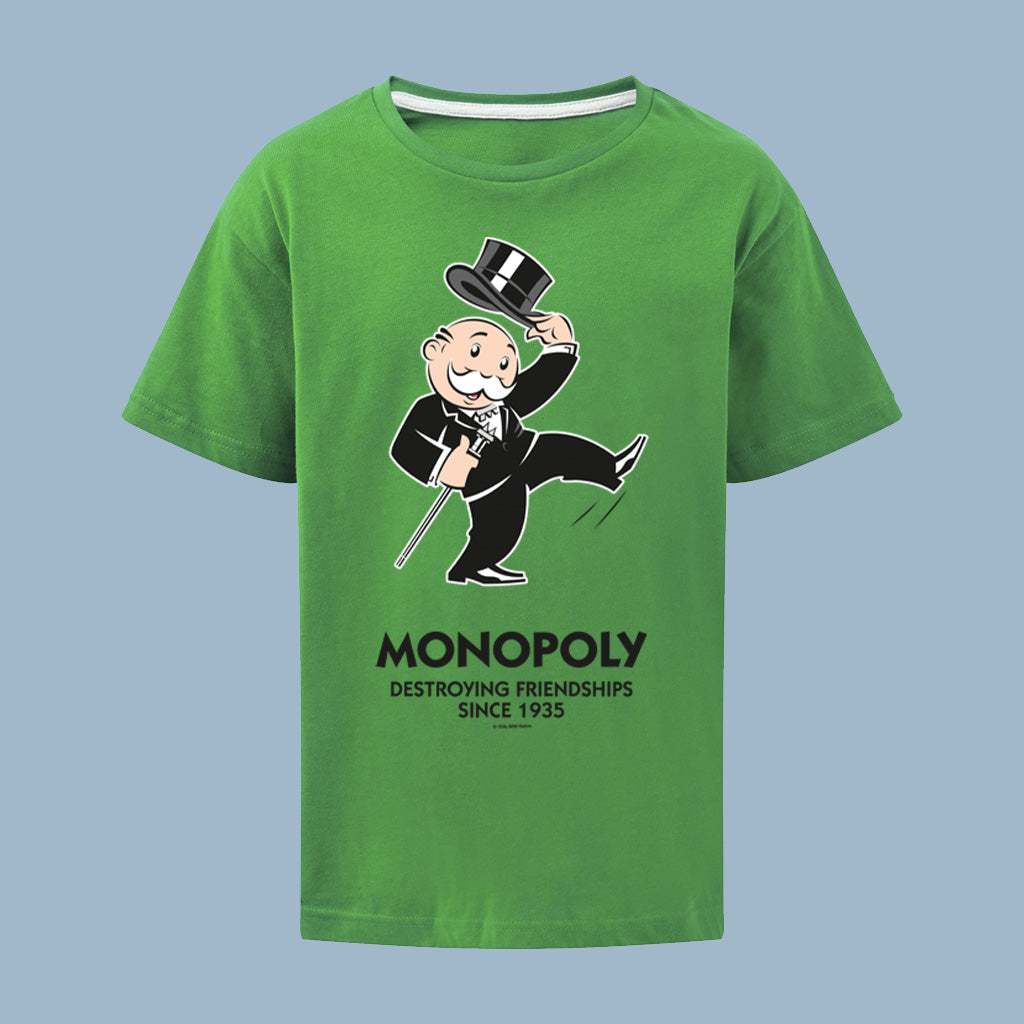 Monopoly Destroying Friendships Hat Kick T-Shirt