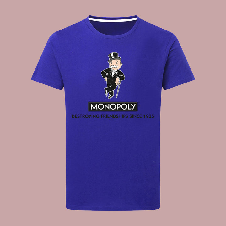 Monopoly Destroying Friendships Cane T-Shirt