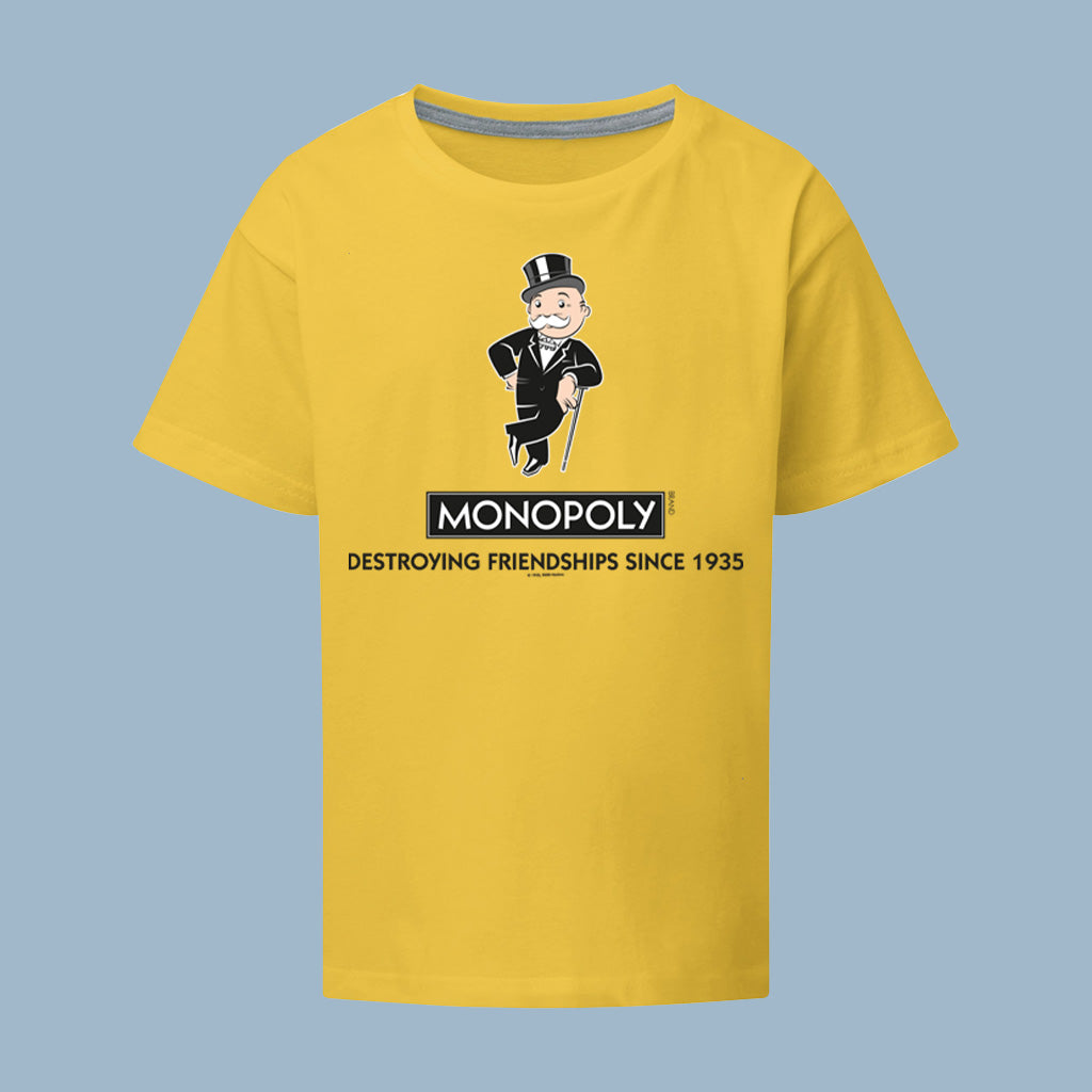 Monopoly Destroying Friendships Cane T-Shirt