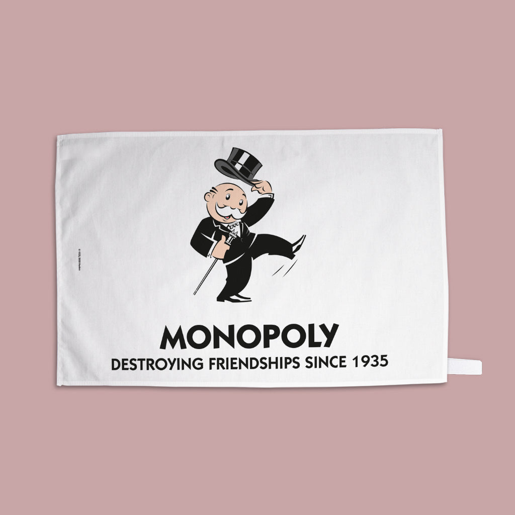 Destroying Friendships Wink Tea Towel