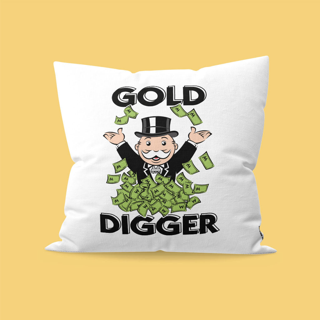 Monopoly Gold Digger Cushion