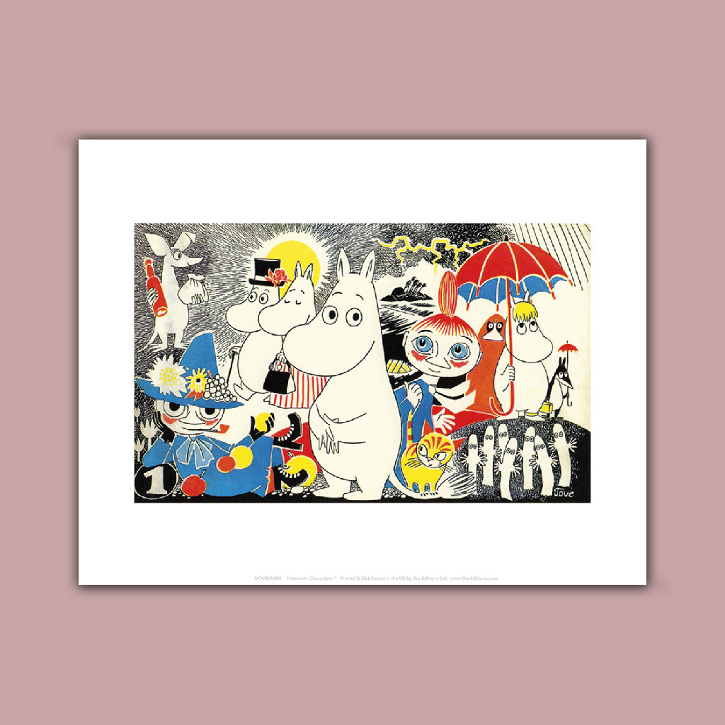 1 Moomin Art Print