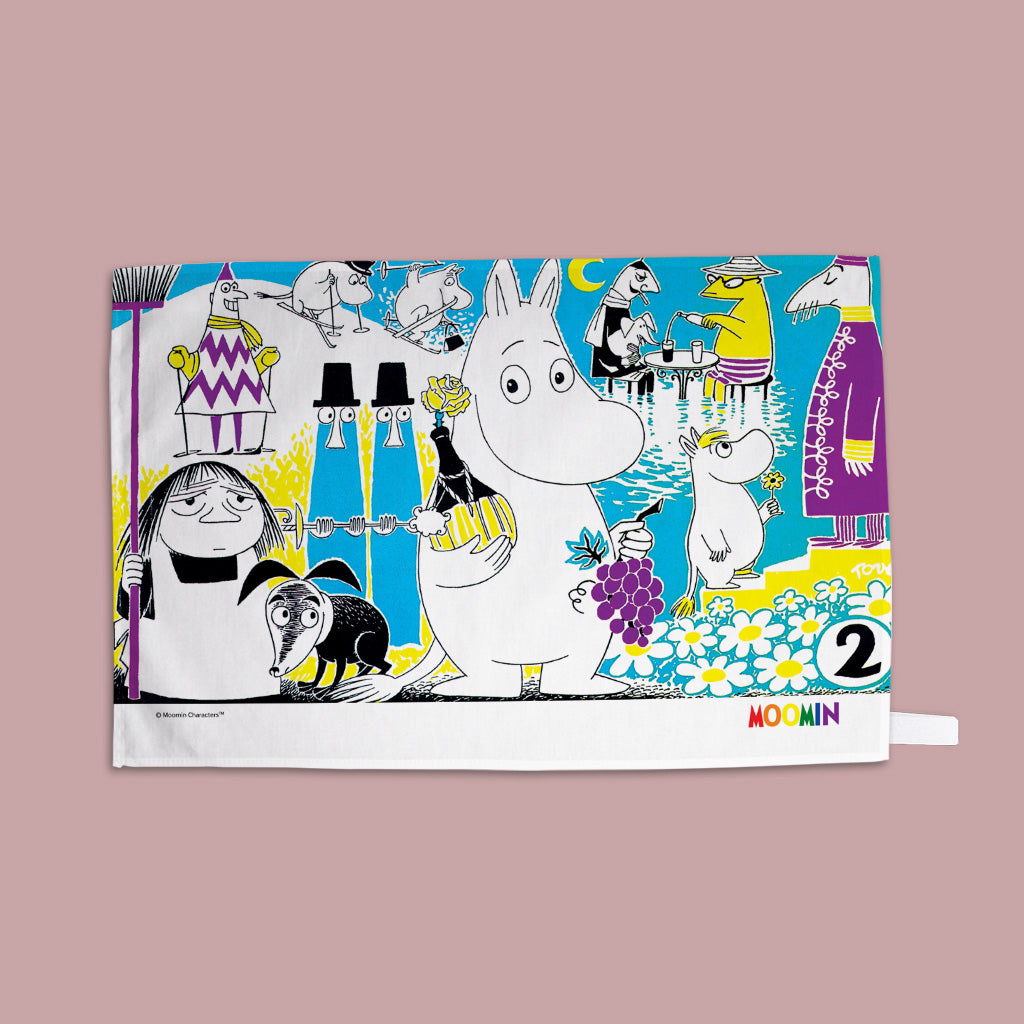 2 Moomin Tea Towel