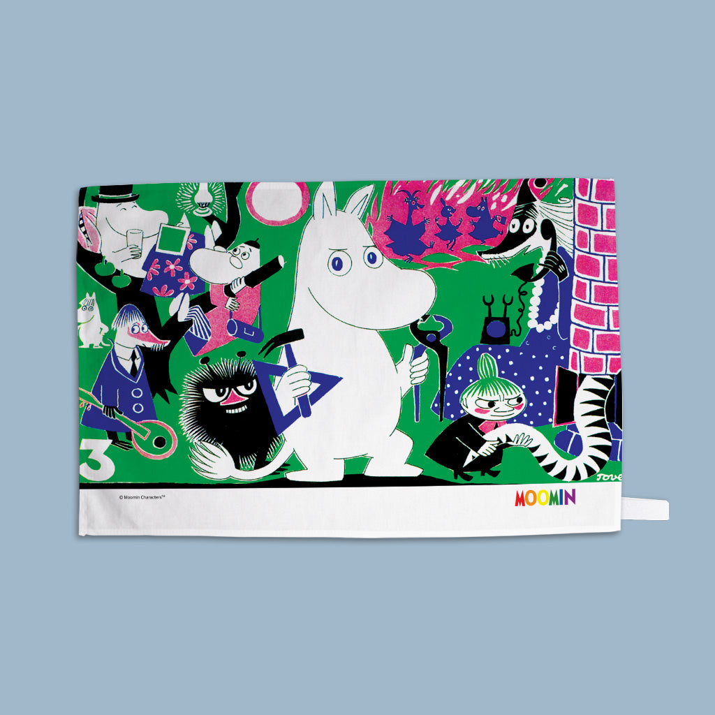 3 Moomin Tea Towel