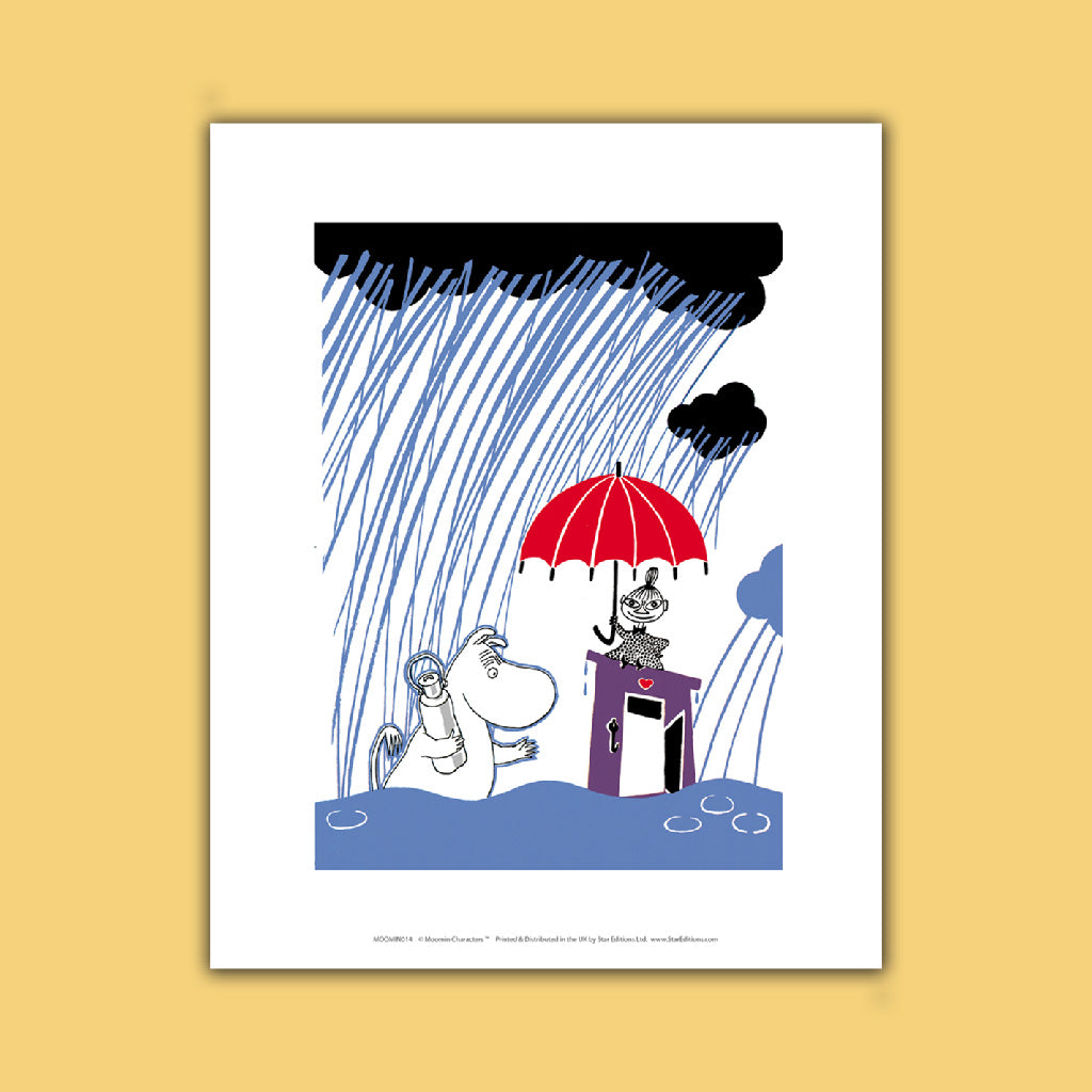 Snorkmaiden and Mymble  Art Print