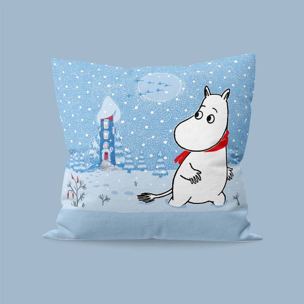 Moomin - snork maiden in the snow  Cushion